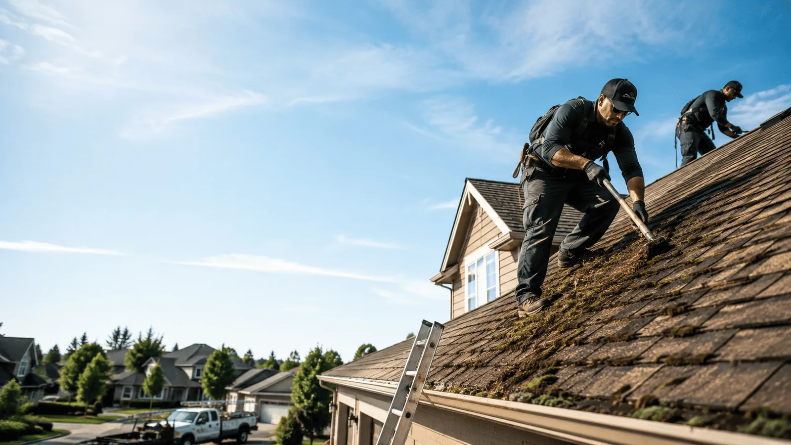 Roof Moss Removal in Bazine, KS near me